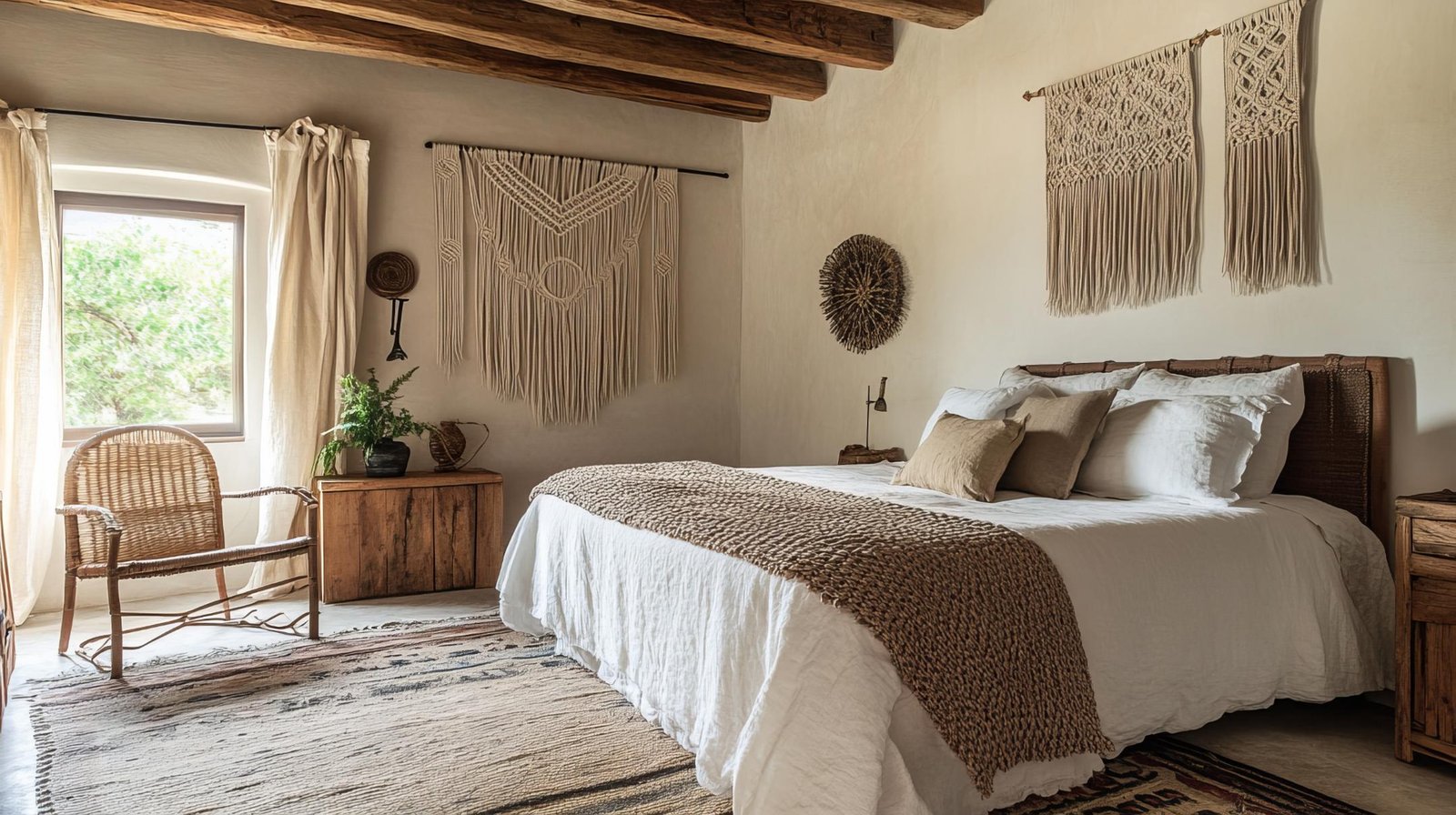 Image view of a bedroom of an Airbnb property
